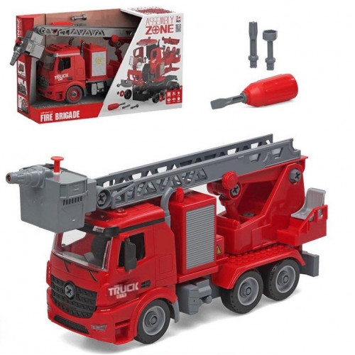 Машина-конструктор 'Пожежна' з водяною помпою (бризкає водою) арт. YW 9080 B