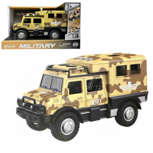 Джип військовий інерційний 'Miltary' арт. WY 980 AB