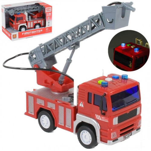 Пожежна машина з водяною помпою (бризкає водою) 'Firefighter' арт. WY 552 B