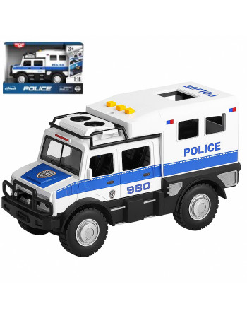 Машина/джип 'Police/Поліцейська' (інерційна, звукова) арт. WY 980 A