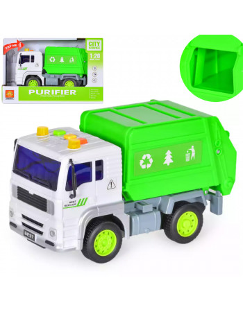 Машинка сміттєвоз інерційна, звукова арт. WY 521 А