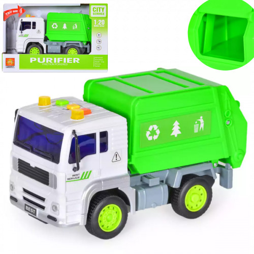 Машинка сміттєвоз інерційна, звукова арт. WY 521 А