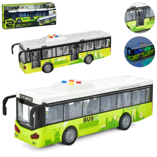 Автобус звуковий інерційний 'Bus Driving' арт. JS 120