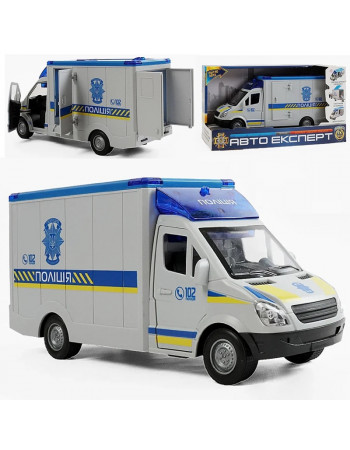 Машина інерційна звукова 'Поліція/Police' (укр. озвучка) арт. ТК-73429