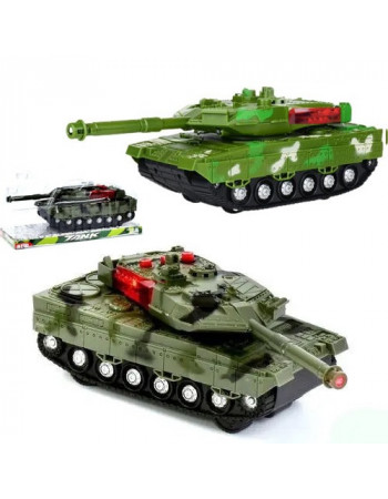 Ігровий танк інерційний СВІТЛО-ЗЕЛЕНИЙ арт. 383-21 D1
