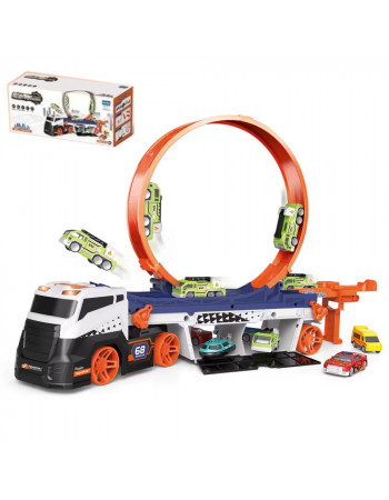 Трейлер - трек з машинками арт. E 7007/60267