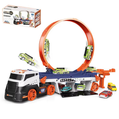 Трейлер - трек з машинками арт. E 7007/60267