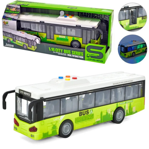 Автобус звуковий інерційний 'Bus Driving' арт. JS 120