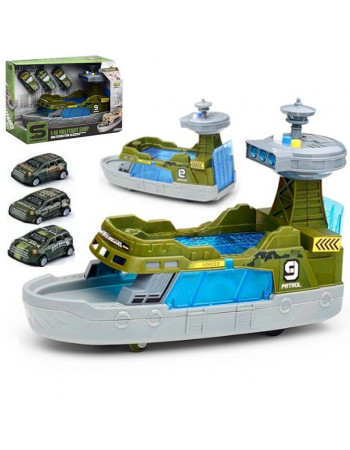 Корабель військовий зі світловими та звуковими ефектами арт. JS 160 C