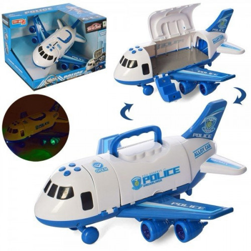 Ігровий набір - вантажний літак 'Police' six-six-Zero арт. 660 А-242/1
