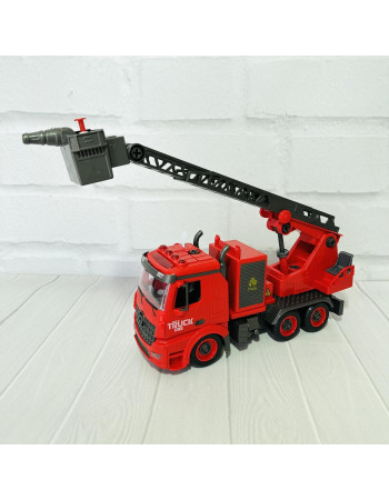 Машина-конструктор 'Пожежна' з водяною помпою (бризкає водою) арт. YW 9080 B