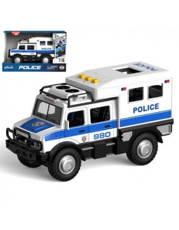 Машина/джип 'Police/Поліцейська' (інерційна, звукова) арт. WY 980 A