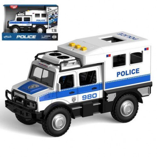 Машина/джип 'Police/Поліцейська' (інерційна, звукова) арт. WY 980 A