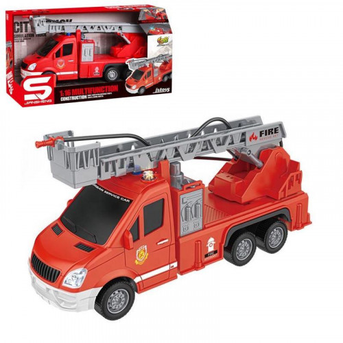 Машина інерційна 'Пожежна' з водяною помпою (бризкає водою) арт. JS 139