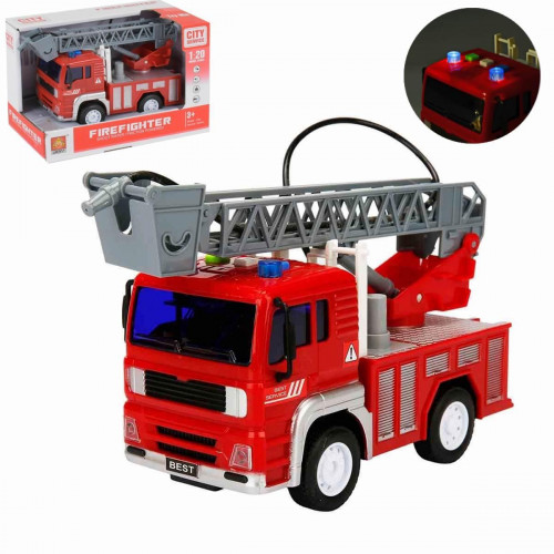 Пожежна машина з водяною помпою (бризкає водою) 'Firefighter' арт. WY 552 B