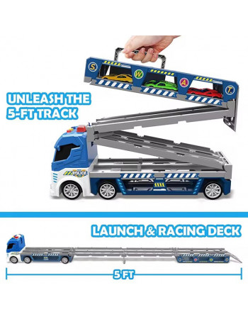 Трейлер - трек 'Police/Поліція' з машинками арт. T 907 A