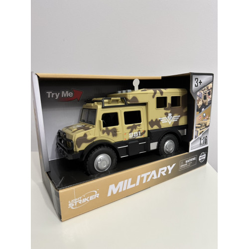 Джип військовий інерційний 'Miltary' арт. WY 980 AB