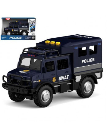 Машина/джип 'Police/Поліцейська' (інерційна, звукова) арт. WY 980 B