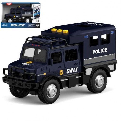 Машина/джип 'Police/Поліцейська' (інерційна, звукова) арт. WY 980 B