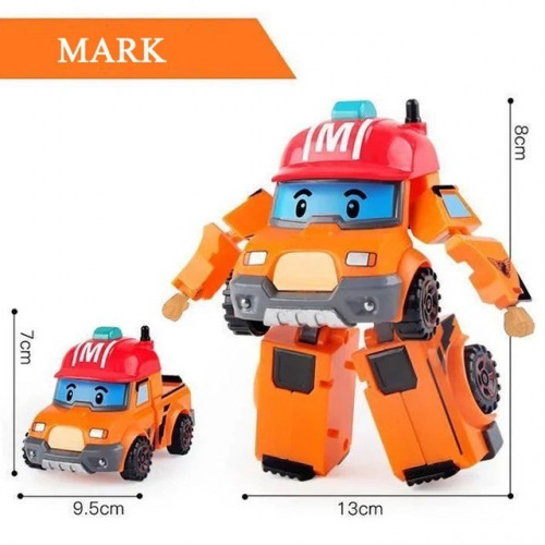 Набір машинок-трансформерів 'Робокар Полі' (Robocar Poli) арт. 868-9