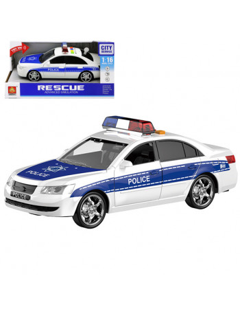 Машина 'Поліція' (Police) інерційна, звукова арт. WY 560 A