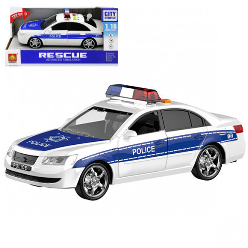 Машина 'Поліція' (Police) інерційна, звукова арт. WY 560 A