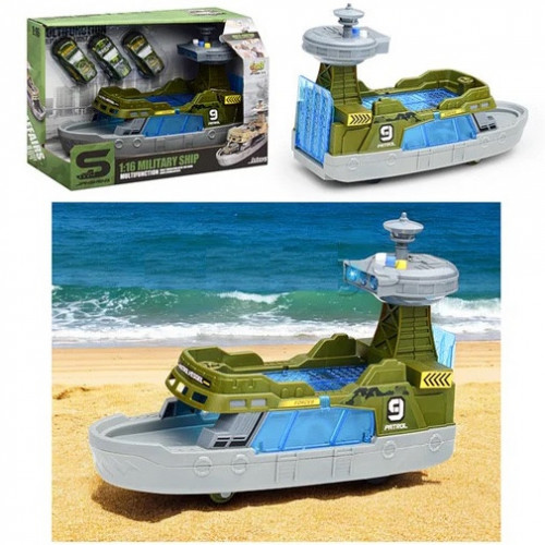 Корабель військовий зі світловими та звуковими ефектами арт. JS 160 C