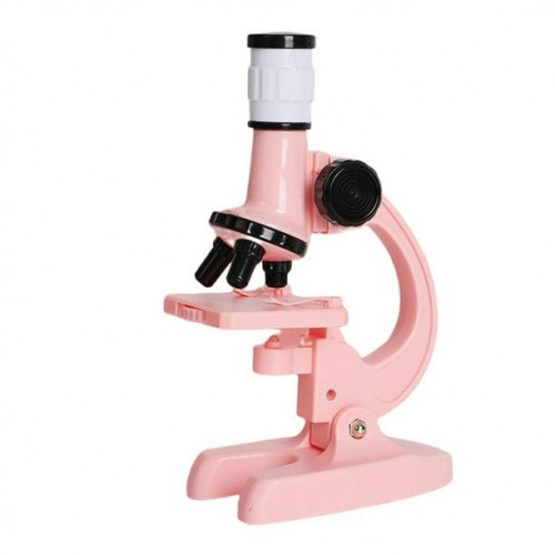 Мікроскоп дитячий з підсвічуванням 'Optical microscope' РОЖЕВИЙ  арт. LZ 8601-1