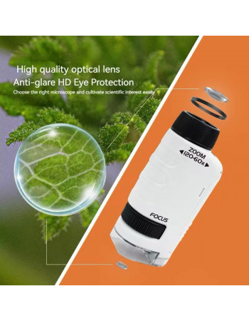 Дитячий портативний мікроскоп з підсвічуванням арт. SD 223