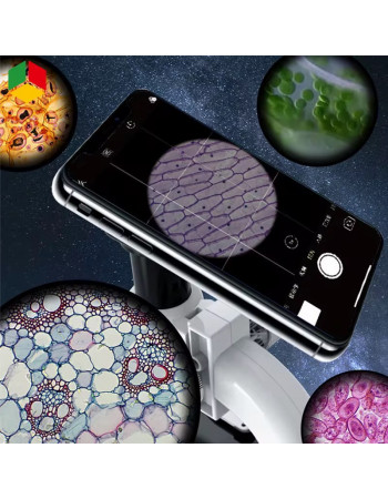 Мікроскоп дитячий з підсвічуванням 'Microscope' ЖОВТИЙ арт. SD 221