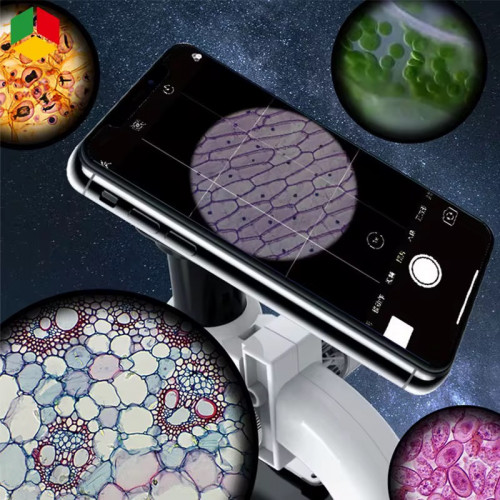 Мікроскоп дитячий з підсвічуванням 'Microscope' ЖОВТИЙ арт. SD 221