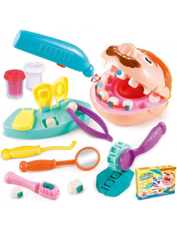 Набір для творчості (тісто для ліпки) 'Стоматолог/Зубастик' арт. 6818-3