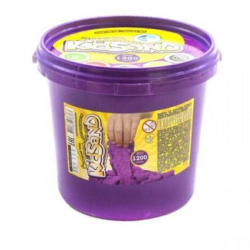 Кінетичний пісок KidSand' (1200 гр) ФІОЛЕТОВИЙ арт. KS-01-04