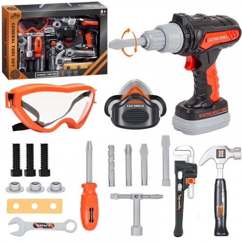 Набір інструментів із шуруповертом General tool set арт. 778-24