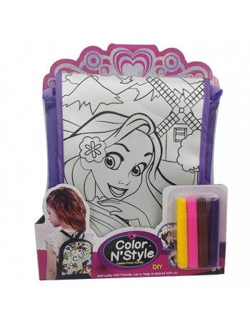 Сумка-розмальовка 'Princess/Принцеса' арт. 614-4​​​​​​​