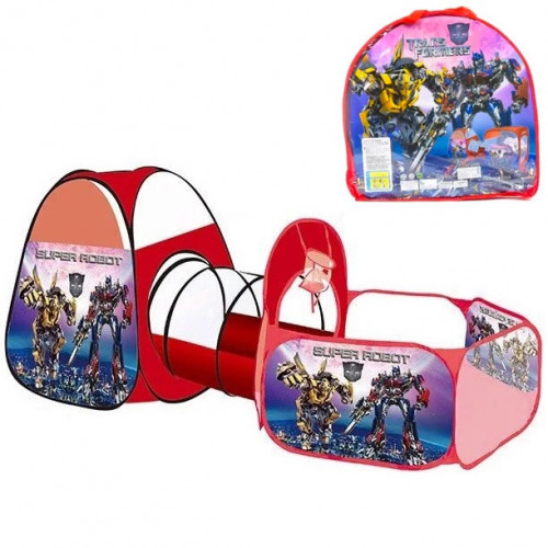 Намет дитячий подвійний з тунелем 'Трансформери/Transformers' арт. 96965 TF