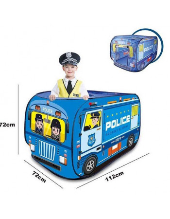 Намет дитячий 'Поліцейський автобус' (Police) арт. 606-8010 D