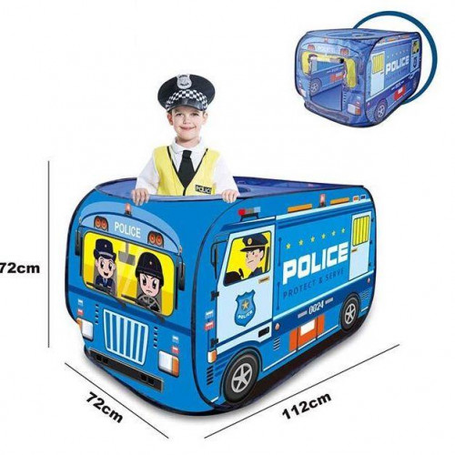 Намет дитячий 'Поліцейський автобус' (Police) арт. 606-8010 D