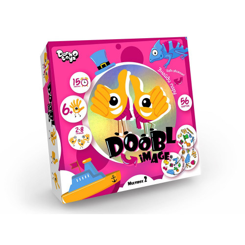 Настільна гра 'DOOBL IMAGE' ВЕЛИКА (УКР) арт. DBI-01-02U
