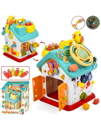 Музична інтеративна іграшка 'Будиночок' (укр. озвучка) арт. 62638