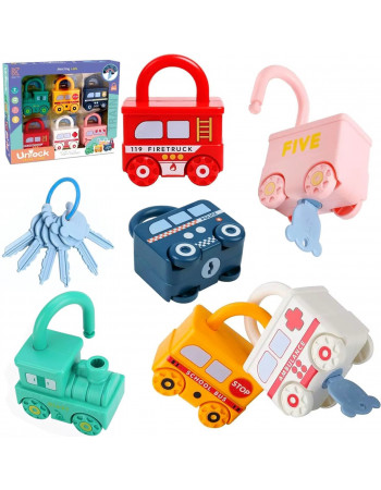 Розвиваюча іграшка 'Замочки з ключиками' арт. 228-1