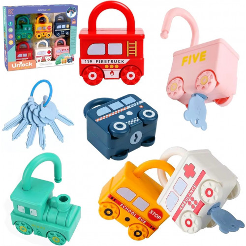 Розвиваюча іграшка 'Замочки з ключиками' арт. 228-1