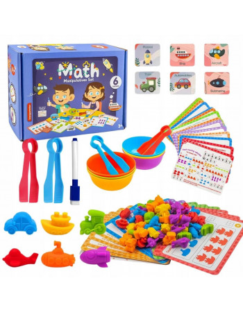 Навчальний ігровий набір 'Математичний сортер' арт. 2188-43