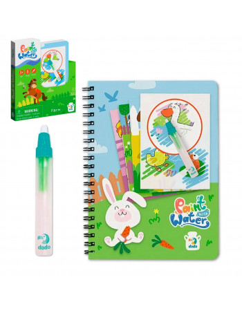 Водна розмальовка багаторазова (малювання водою) 'Ферма' арт. 300311