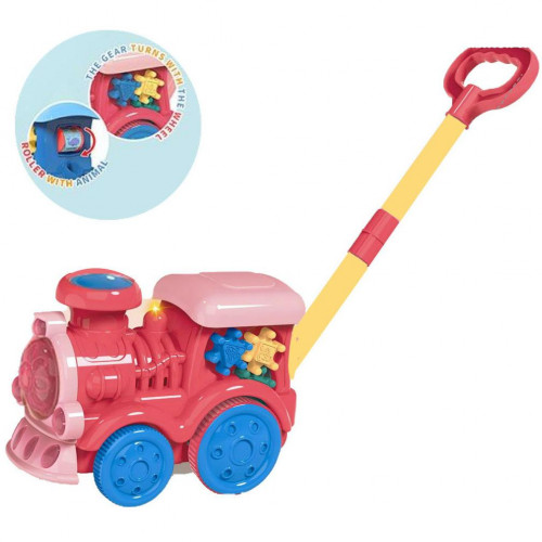 Каталка з шестернями та ручкою “Потяг” арт. 8525