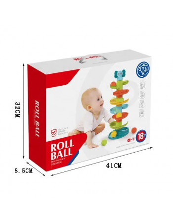 Іграшка для малюків 'вежа-спуск' арт. HE 0293