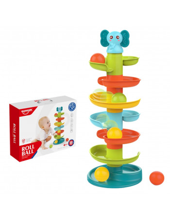 Іграшка для малюків 'вежа-спуск' арт. HE 0293