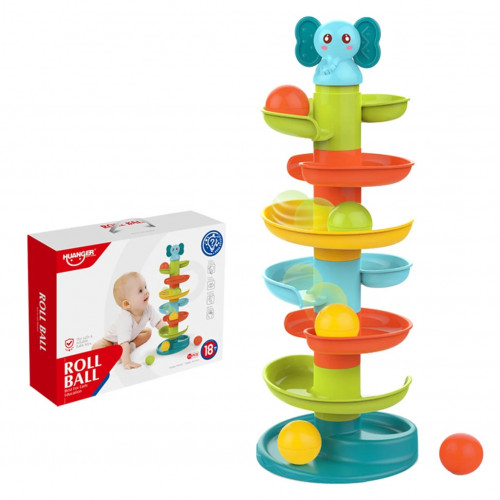 Іграшка для малюків 'вежа-спуск' арт. HE 0293