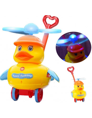 Каталка з ручкою “Каченя” арт. 698-1