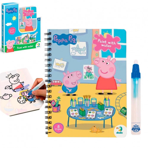 Водна розмальовка багаторазова (малювання водою) 'Peppa Pig/Свинка Пеппа' арт. 200443